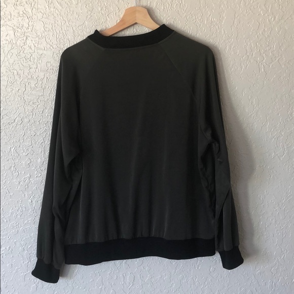 Embroidered floral bomber - Picture 2 of 5